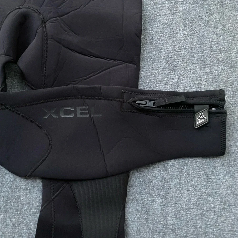 XCel Wetsuit Black Men Size XL Neoprene Full Suit Scuba Dive